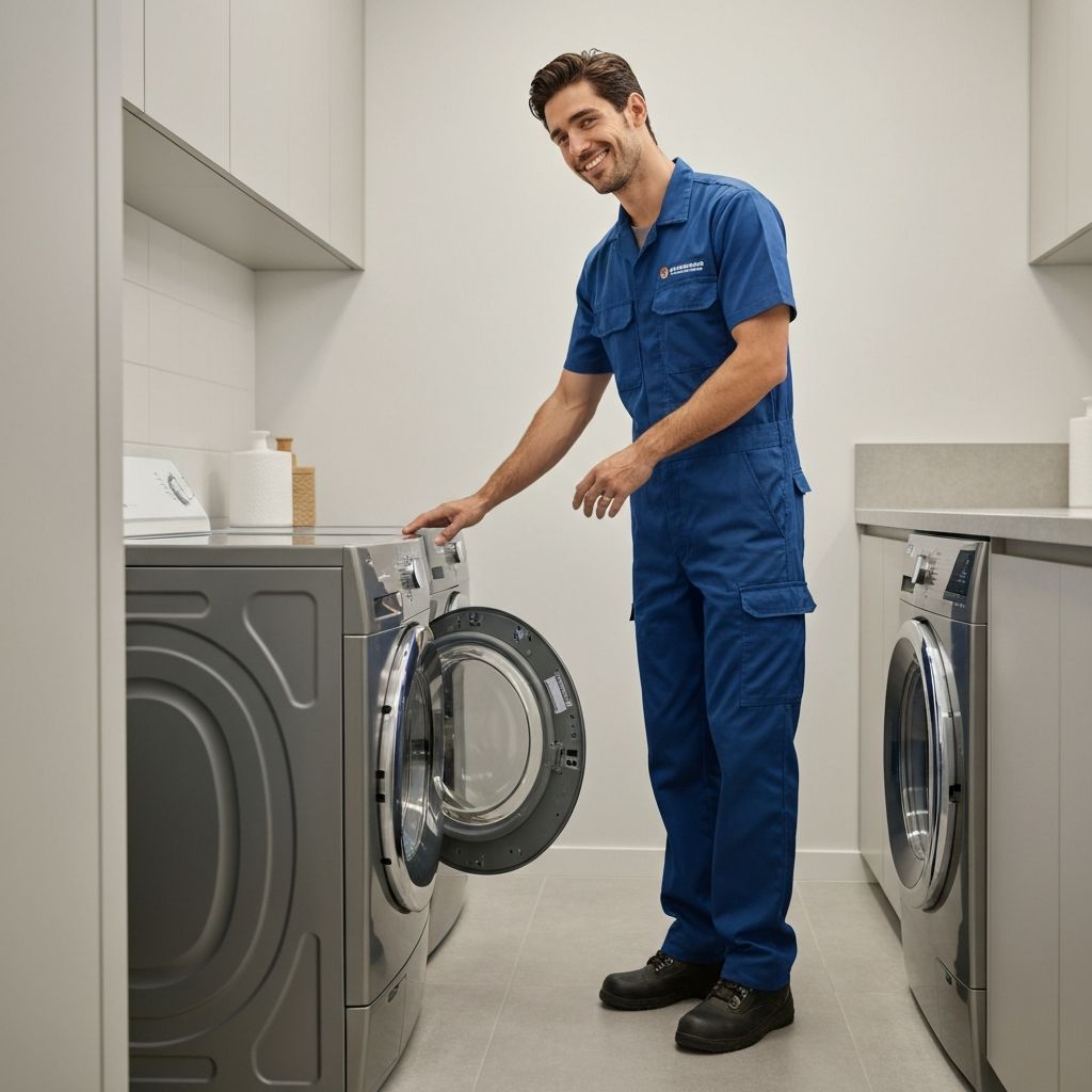 Professional washer repair technician in Palm Springs